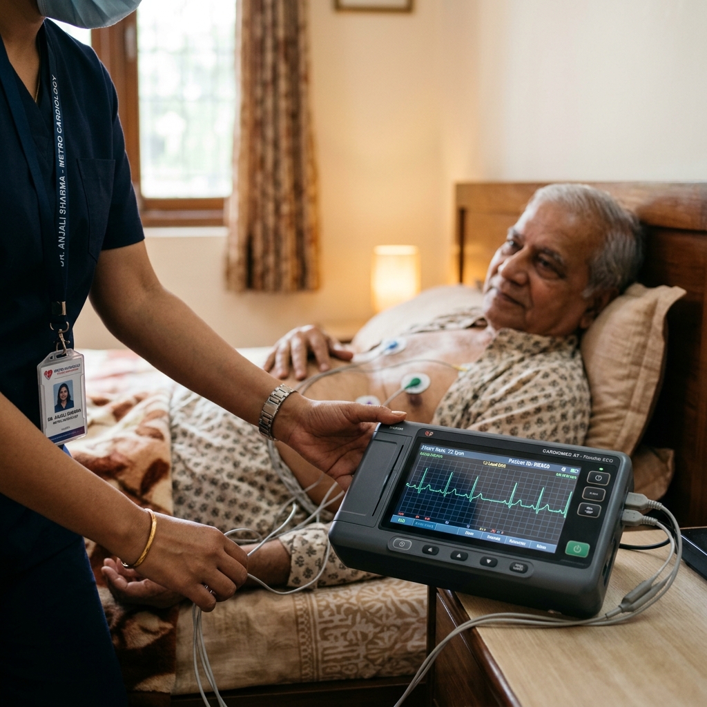 Portable ECG Service at Home in Bhopal